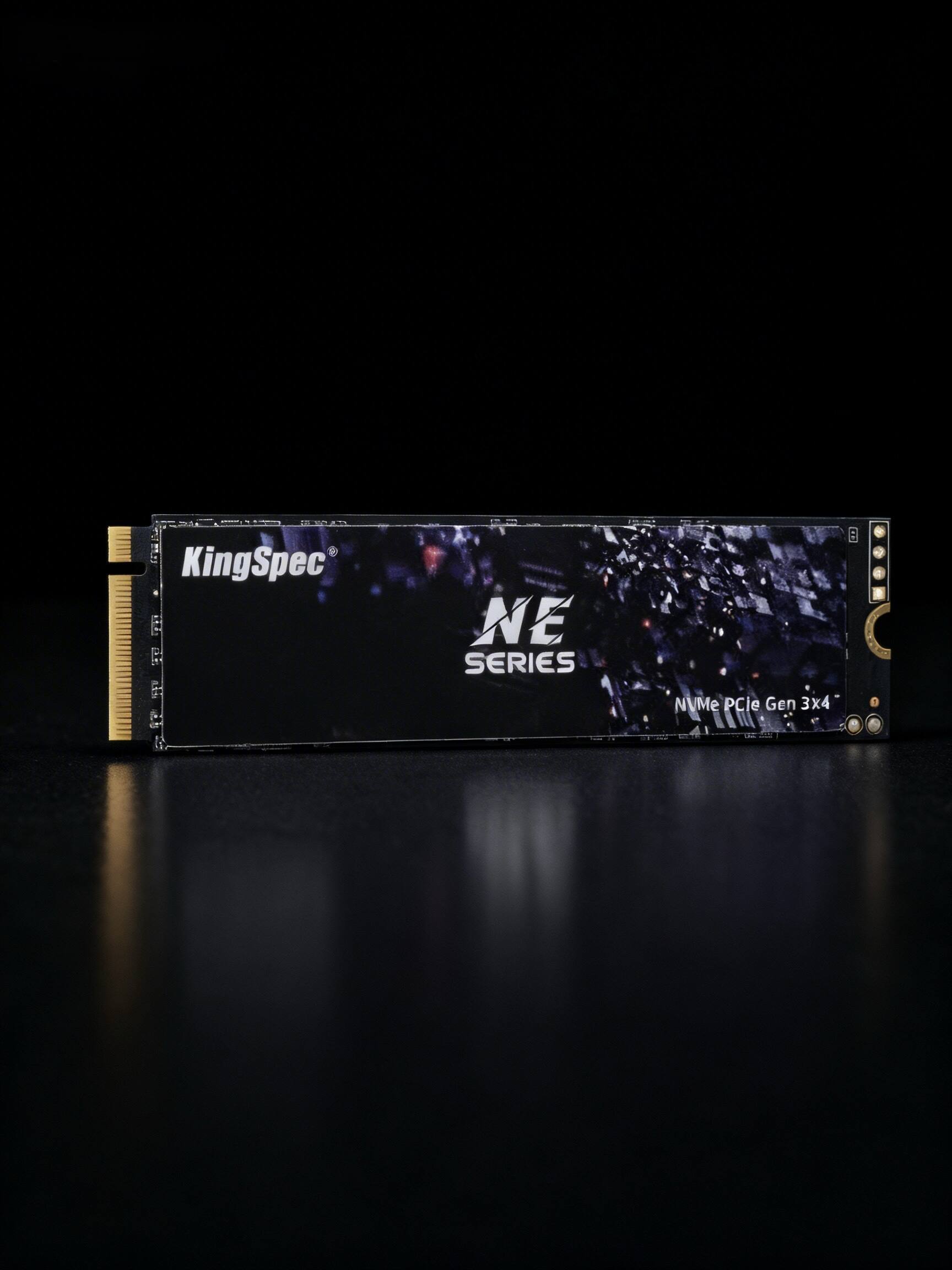 256Gb SSD Kingspec NE-256 2280, (2000/1300), NVMe M.2