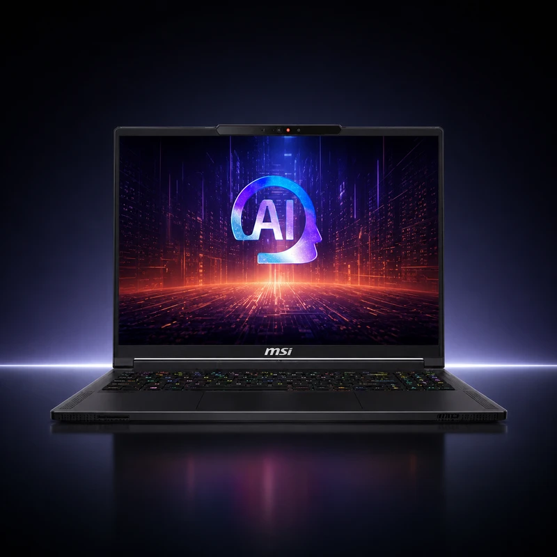 MSI Stealth A16 AI+, 16" OLED, Ryzen AI 9 HX 370, 32GB, 2TB, RTX 5070 Ti 12GB