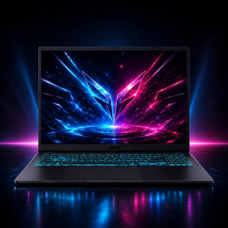 ASUS V16, 16" IPS, Core 7 240H, 32GB, 1TB, RTX 5070 8GB