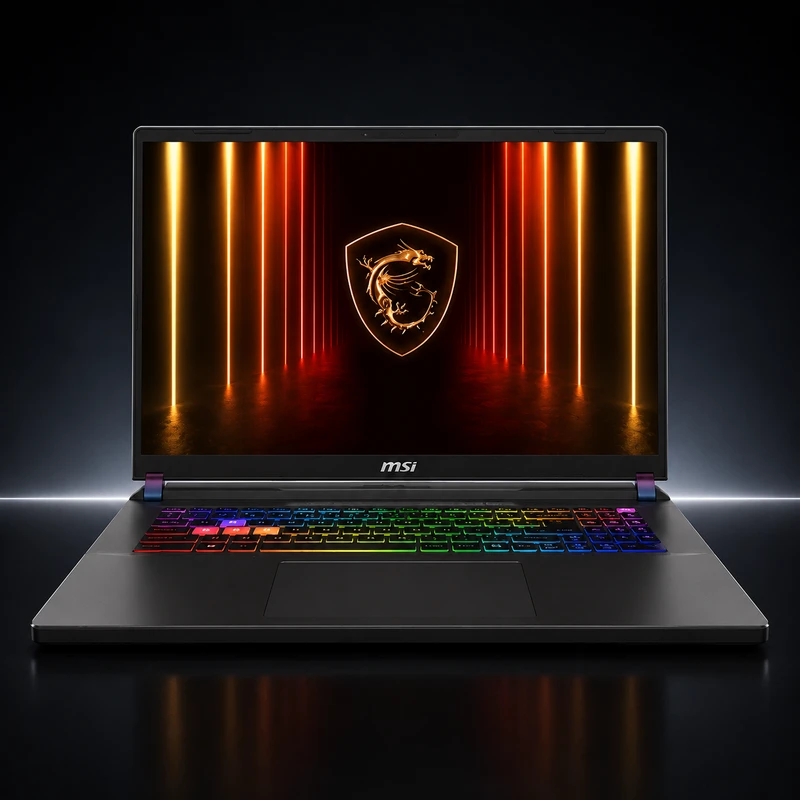 MSI Vector 17 HX AI, 17" IPS, Core Ultra 9 275HX, 32GB, 1TB, RTX 5070 Ti 12GB