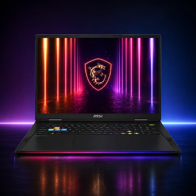 MSI Raider A18 HX, 18" Mini LED, Ryzen 9 9955HX3D, 64GB, 2TB, RTX 5090 24GB