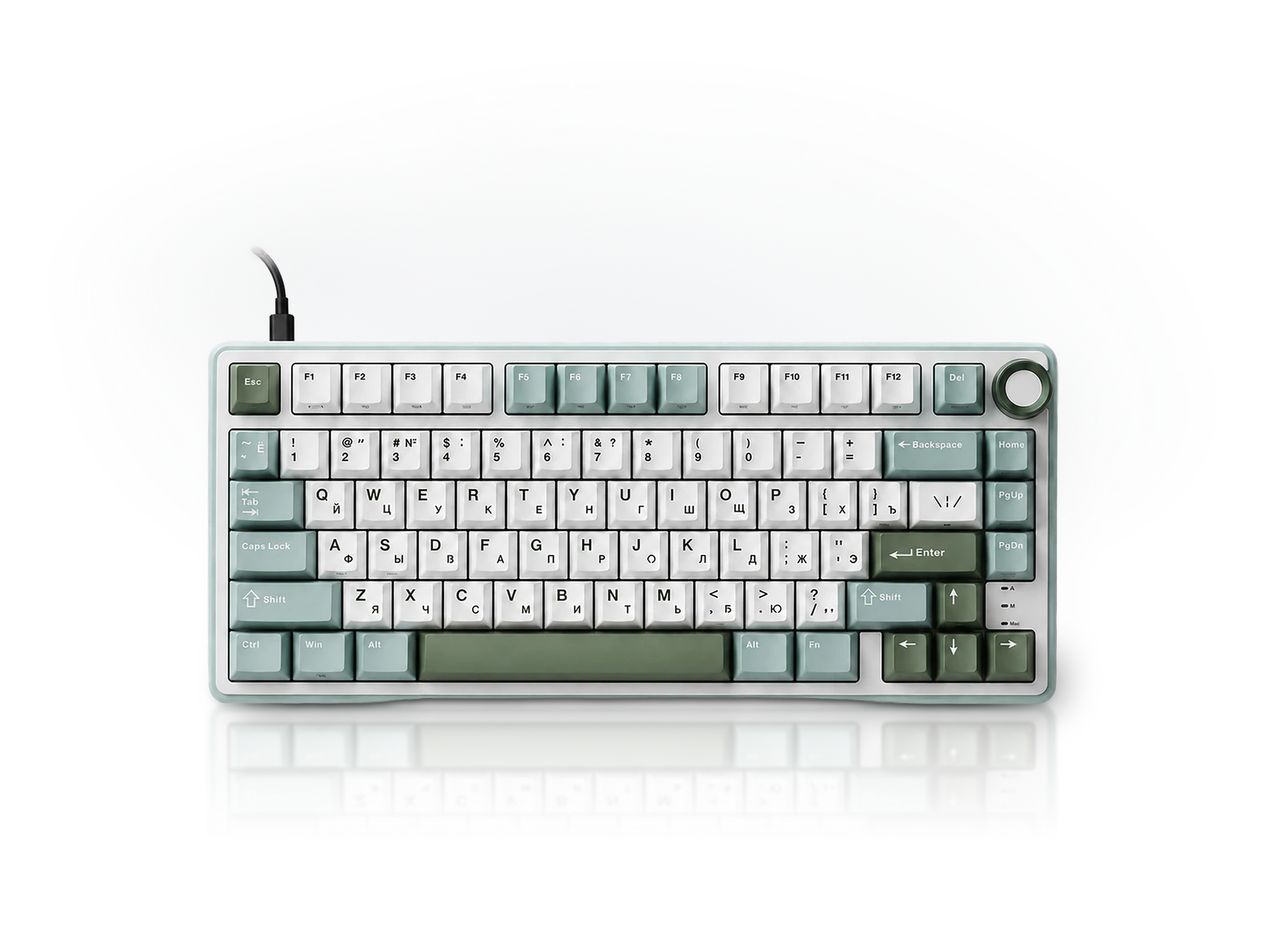 Royal Kludge R75 Sky Сyan (Brown Switch)